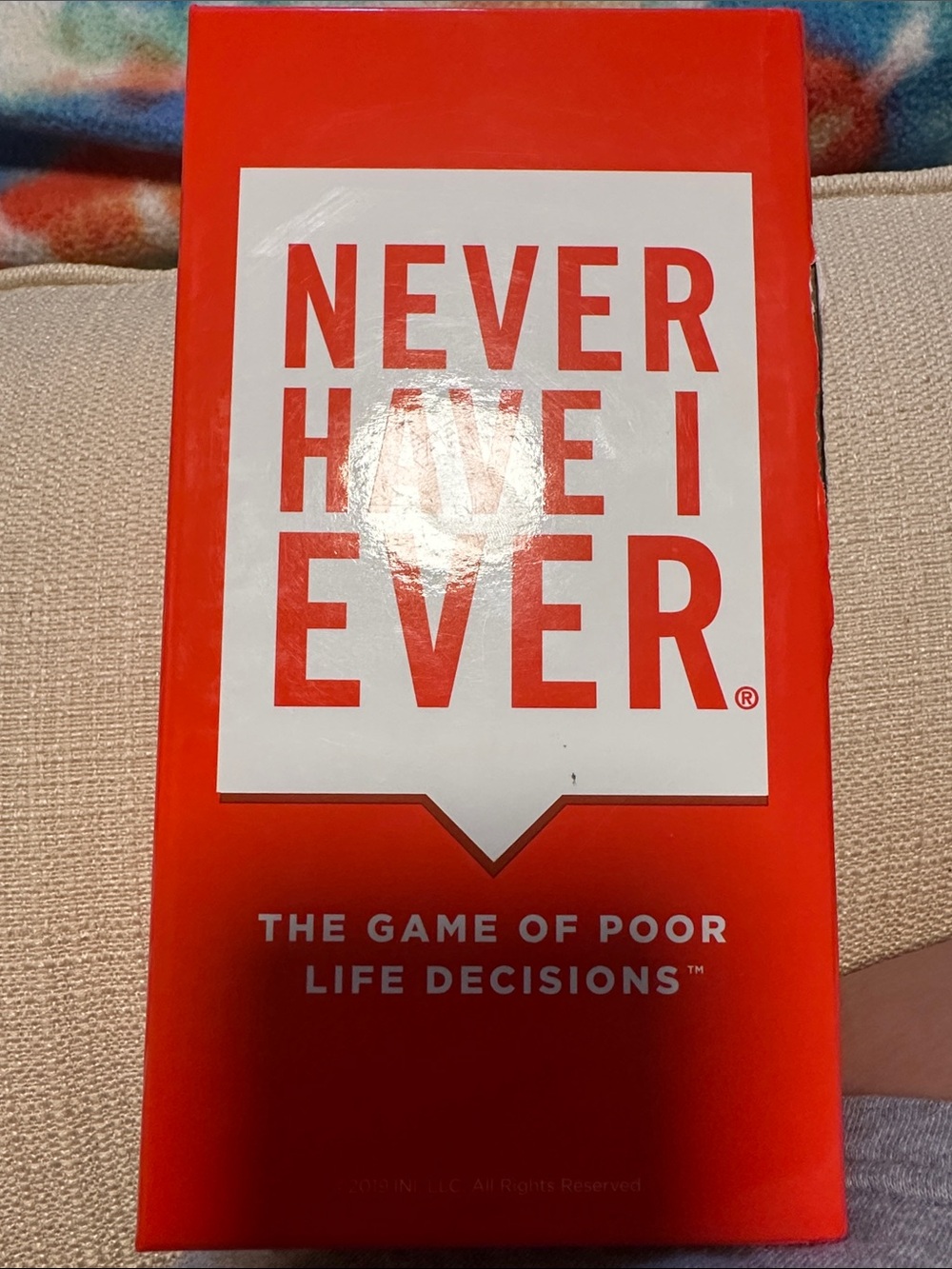Never Have I Ever Party Game